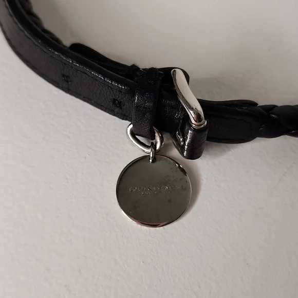 Bottega Veneta black leather choker - Picture 2 of 4
